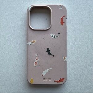 Pela iPhone 14 Pro Case with Koi Design